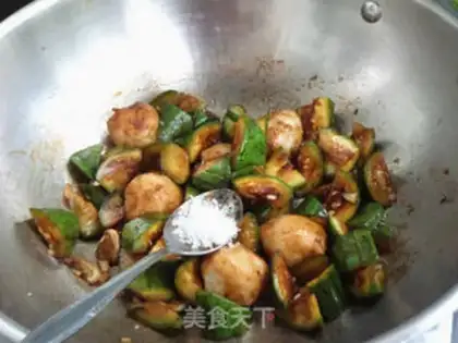 Make Squirrel fish balls step 6