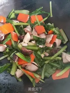 Make Scrambled carrots step 6