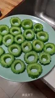 Make Bitter melon step 2