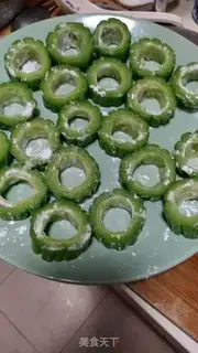 Make Bitter melon step 3