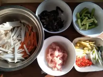 Make Fish fragrance and abalone step 0