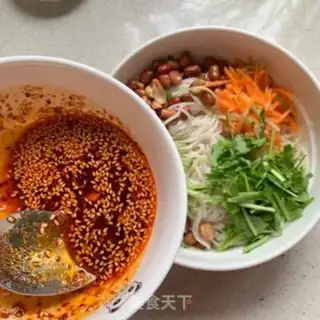 Make Sour spicy noodles step 7