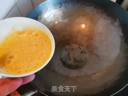 Make Soy egg fried rice step 6