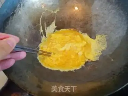 Make Soy egg fried rice step 7
