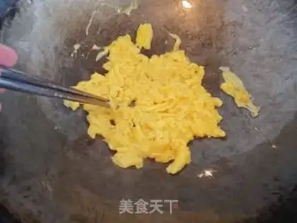 Make Soy egg fried rice step 8