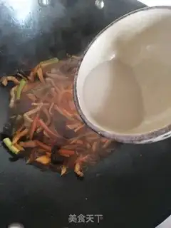 Make Fish fragrance and abalone step 8