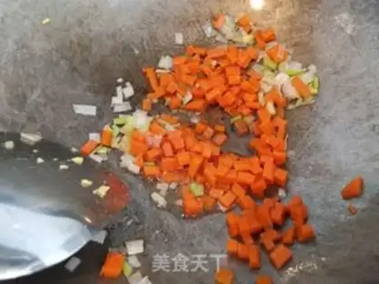 Make Soy egg fried rice step 13