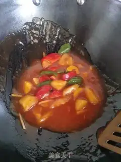 Make Pineapple greasy shrimp step 10