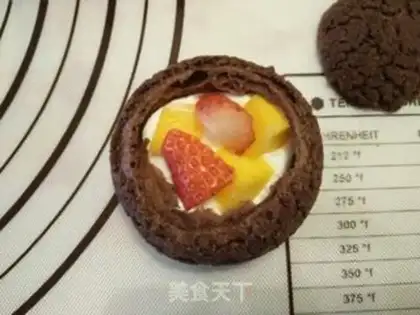 Make Chocolate Puff step 24