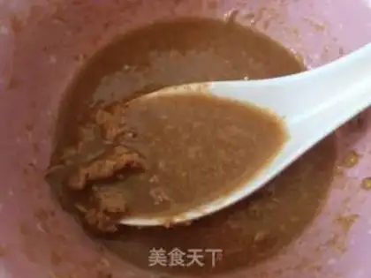 Make Sesame sauce cake step 0