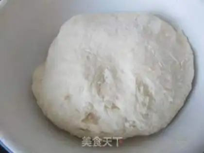 Make Sesame sauce cake step 1