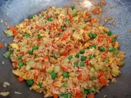 Make Soy egg fried rice step 20