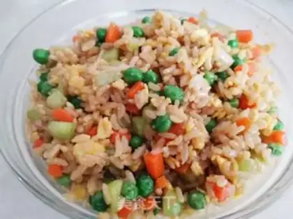 Make Soy egg fried rice step 21