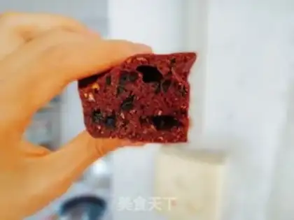 Make Black chocolate whole wheat cake step 9