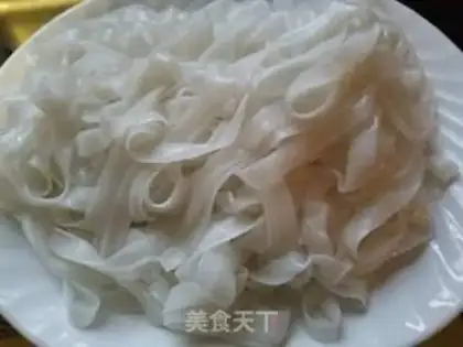 Make Lunch fried river powder step 5