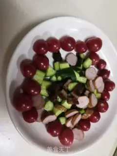 Make Fruit beef salad step 3