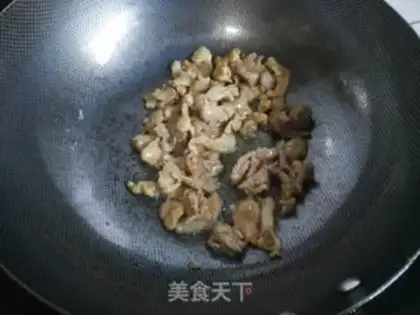 Make Garlic fried meat step 2
