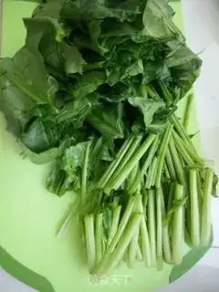 Make Spinach with liver step 0