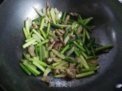Make Garlic fried meat step 4