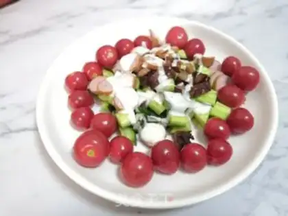 Make Fruit beef salad step 7