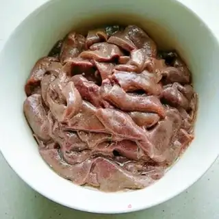Make Twin peppers, pork liver step 5