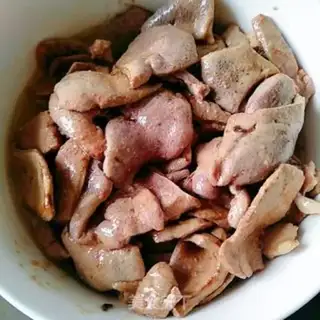 Make Twin peppers, pork liver step 9