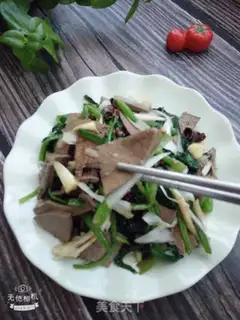 Make Spinach with liver step 10
