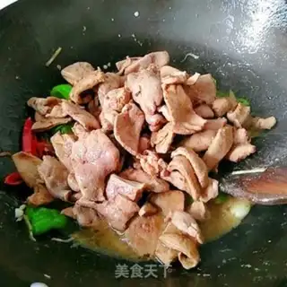 Make Twin peppers, pork liver step 13