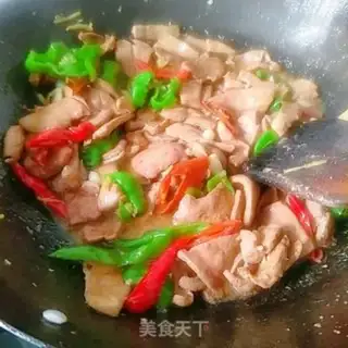 Make Twin peppers, pork liver step 15