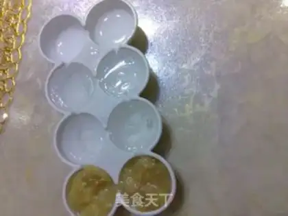 Make Banana ice step 1