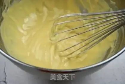 Make No water, no sour cream cake step 2