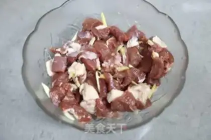 Make Spicy lamb string step 3