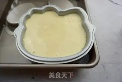 Make No water, no sour cream cake step 7