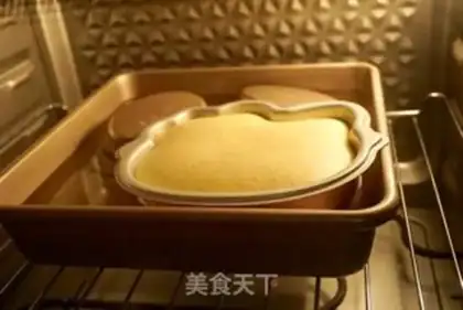 Make No water, no sour cream cake step 8