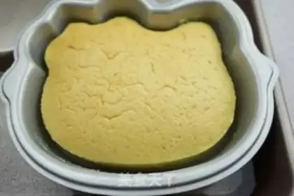 Make No water, no sour cream cake step 9