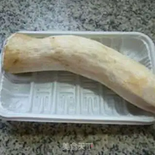 Make Ham sausage and mushrooms step 1