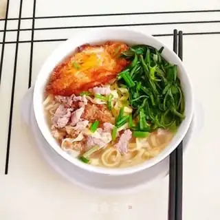 Make Hands on egg noodles step 18