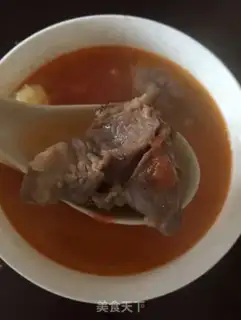 Make Potato tomato bone soup step 7