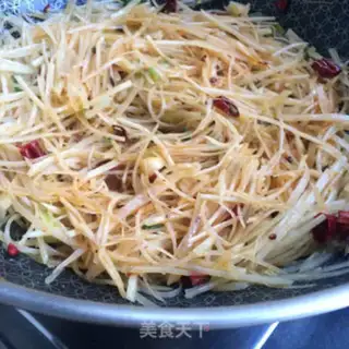Make Spicy potatoes step 5