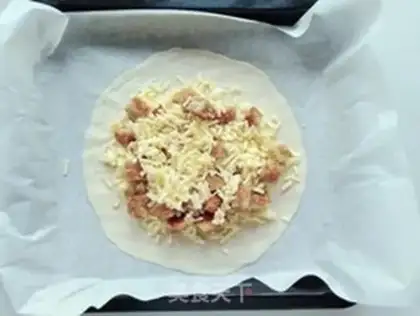 Make A greasy chicken pie step 4