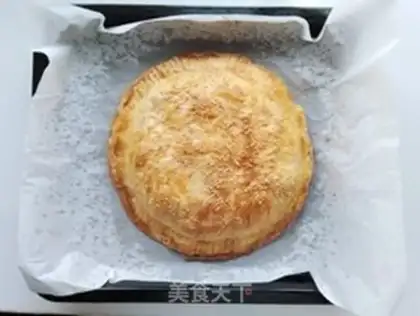 Make A greasy chicken pie step 9