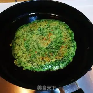 Make Egg spinach step 4