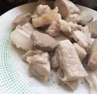 Make Seafood pork halogens step 4