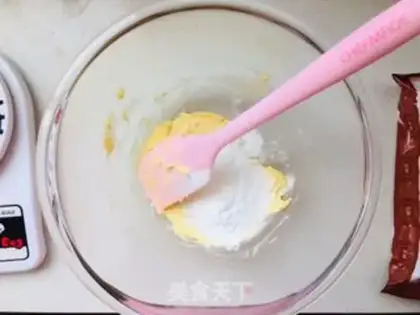 Make Vanilla cookies step 1