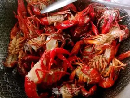 Make Garlic fan lobster step 2