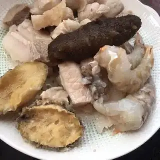 Make Seafood pork halogens step 7
