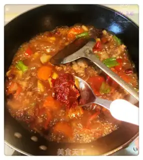 Make Xinjiang chicken step 8
