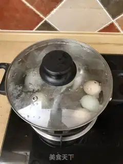Make The eggs burn the meat step 1