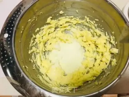 Make Cherry cookies step 1