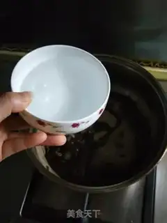 Make Black powdered sugar step 2